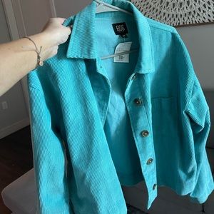 Blue Cordaroy Jacket